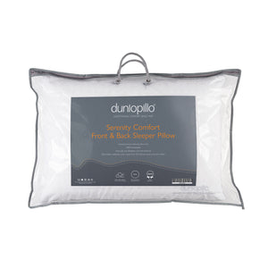 Dunlopillo Serenity Comfort Latex Front & Back Sleeper Pillow