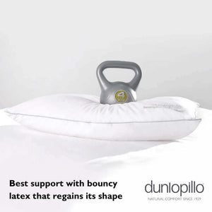 Dunlopillo Serenity Comfort Latex Front & Back Sleeper Pillow