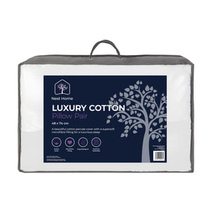 Nest Home Luxury Cotton Pillow Pair