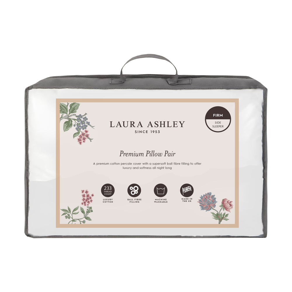 Laura Ashley Premium Side Sleeper Pillow Pair