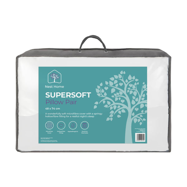 Nest Home Supersoft Pillow pair